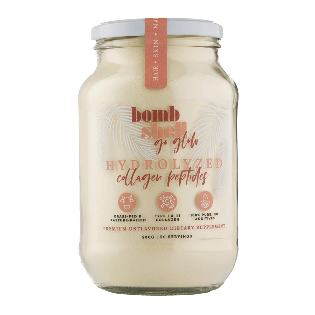 Bovine Collagen: Unflavoured (500g Glass Jar)