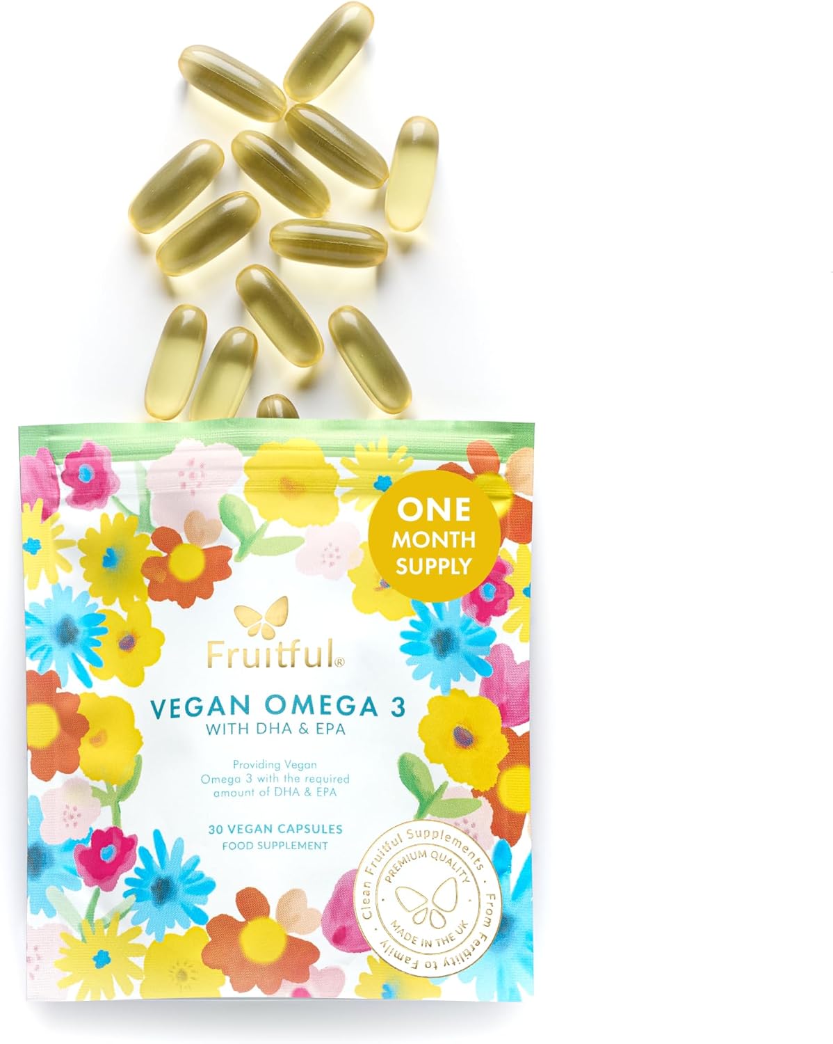 Fruitful® Vegan Omega-3 with DHA & EPA