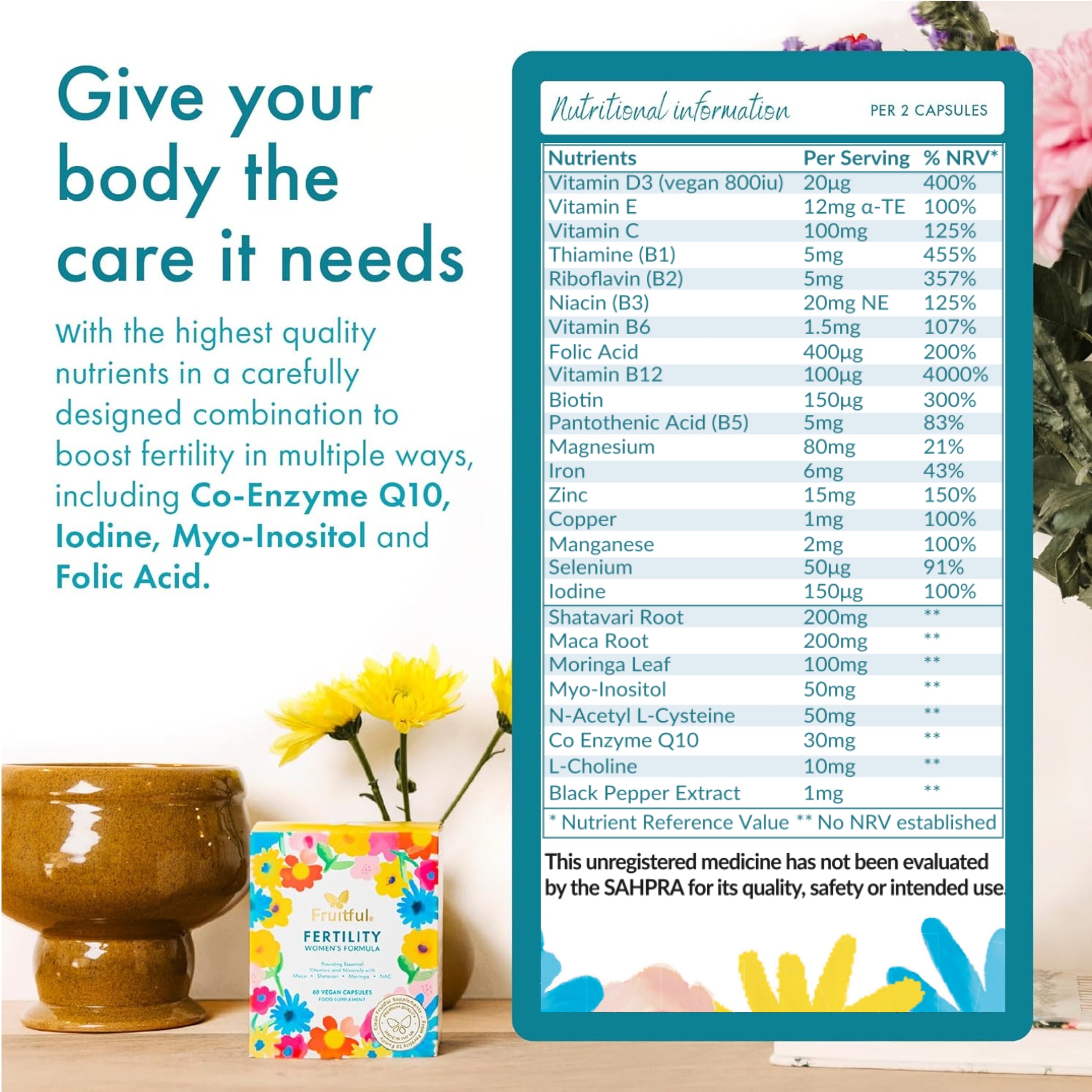 Fruitful® Fertility – Women’s Formula